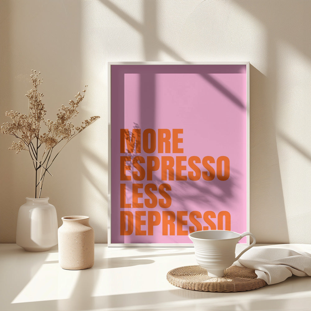 More Espresso - Poster / Art Print - interiör