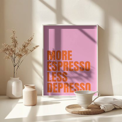 More Espresso - Poster / Art Print - interiör
