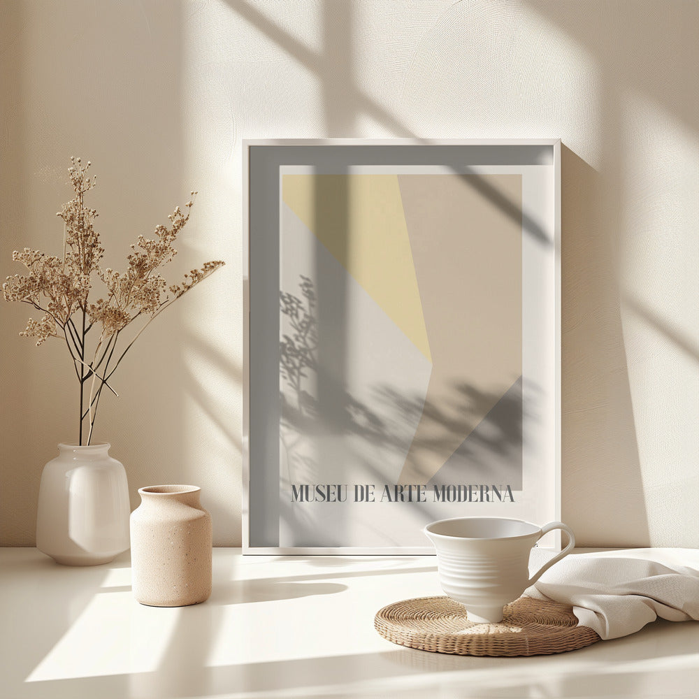 Museu De Arte Moderna 02 - Poster / Art Print - interiör