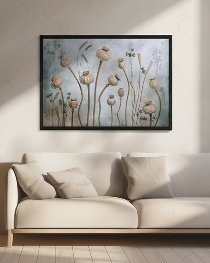 Papaver - Poster / Art Print - interiör