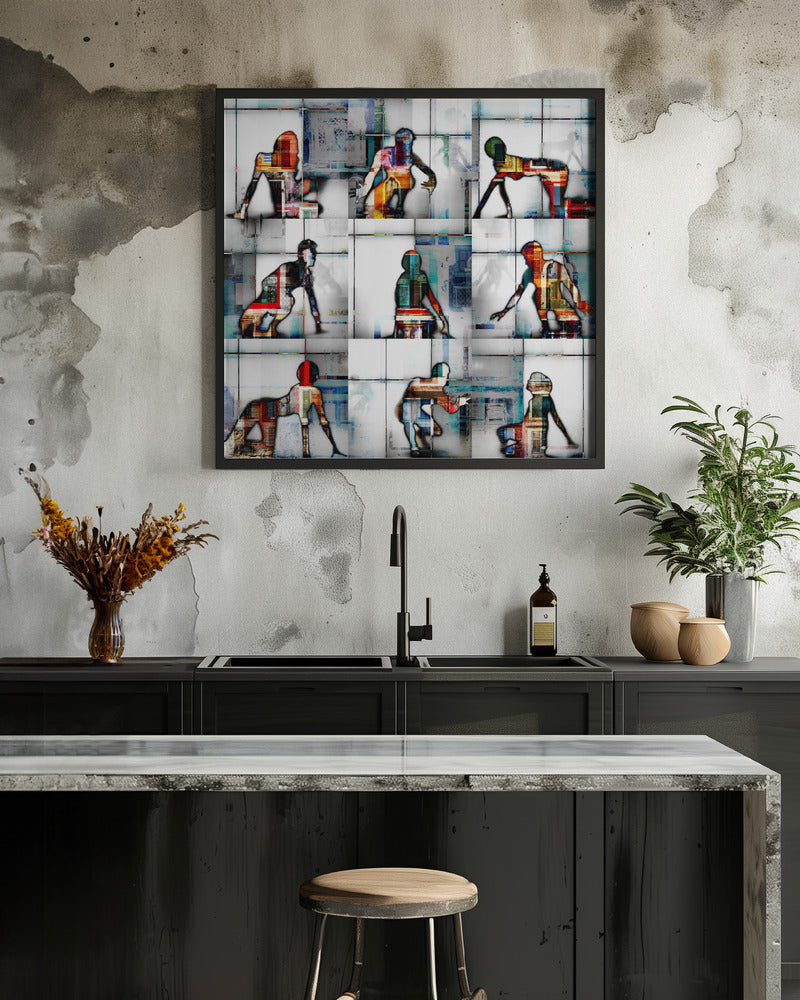 Body Language 56 - Poster / Art Print - interiör