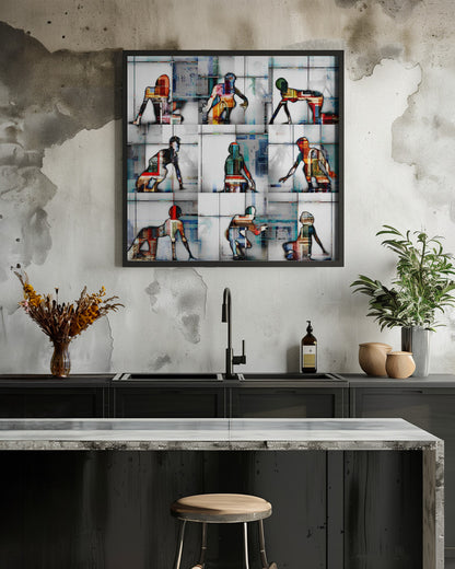 Body Language 56 - Poster / Art Print - interiör