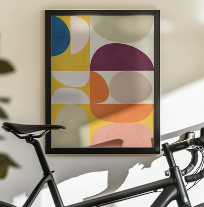 Vivid Bauhaus2 - Poster / Art Print - interiör
