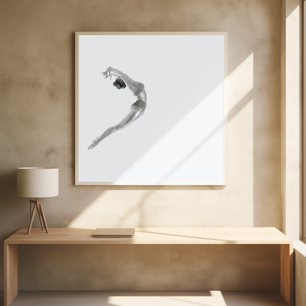 Flight - Gymnastics Series - Poster / Art Print - interiör