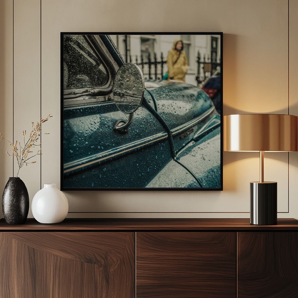 London Rain - Poster / Art Print - interiör