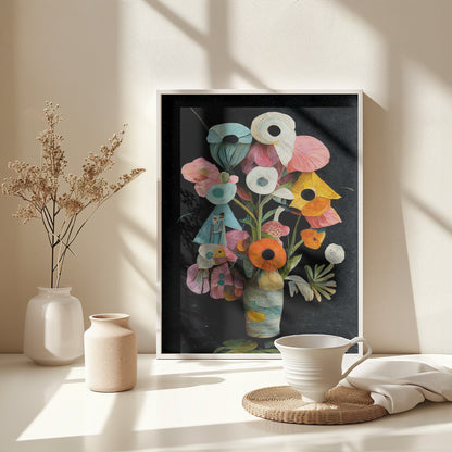 Les Fleurs - Poster / Art Print - interiör