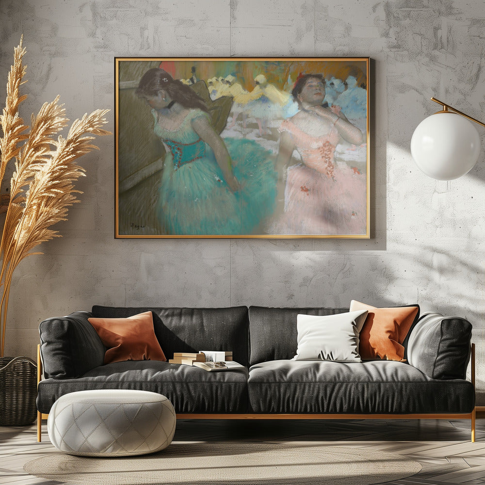 Entrance of the Masked Dancers - Poster / Art Print - interiör