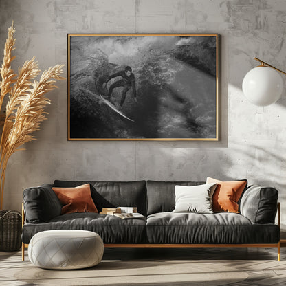 surfing to kingdom come - Poster / Art Print - interiör