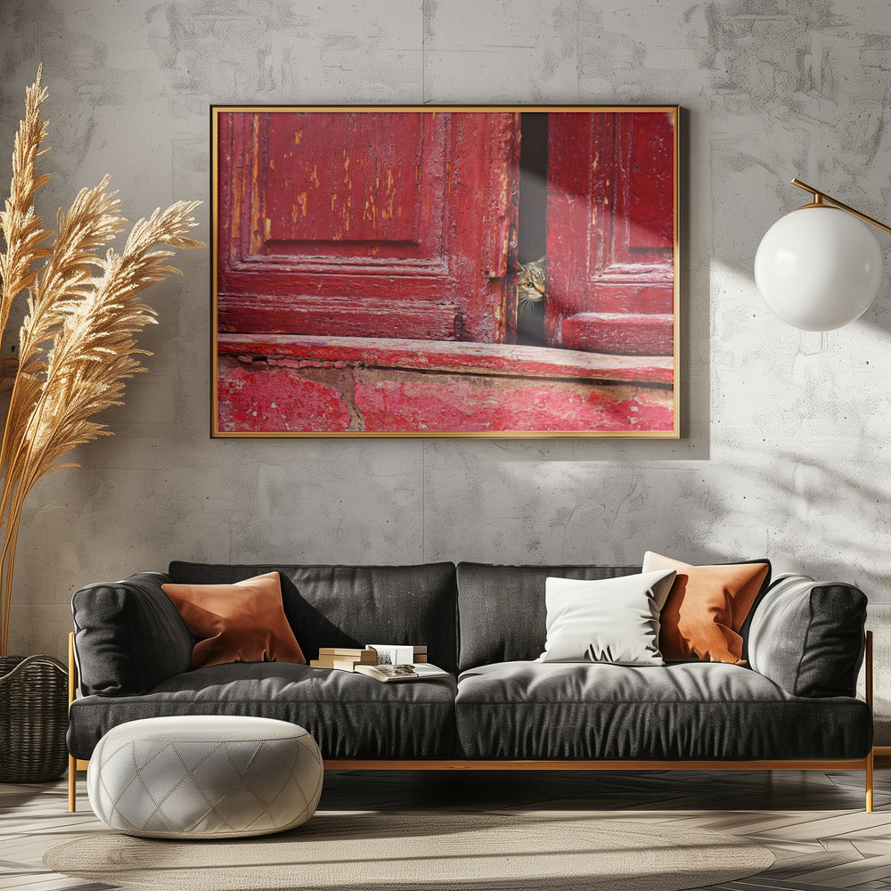 Behind the scene - Poster / Art Print - interiör