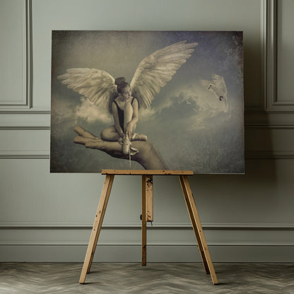 Spread your wings - Poster / Art Print - interiör