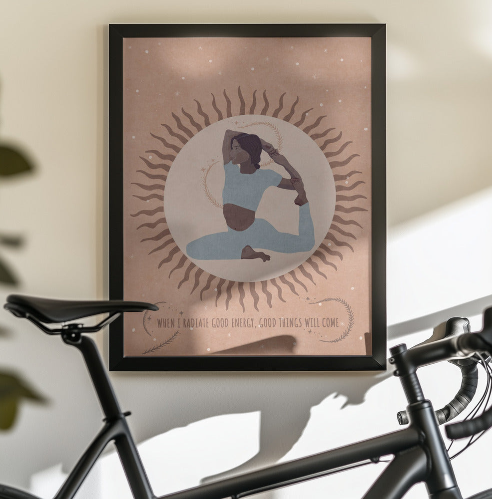 Energized Tranquility - Poster / Art Print - interiör