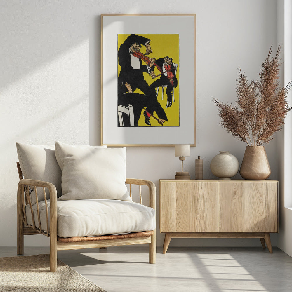 Between 3 and 4 In the Morning! - Poster / Art Print - interiör