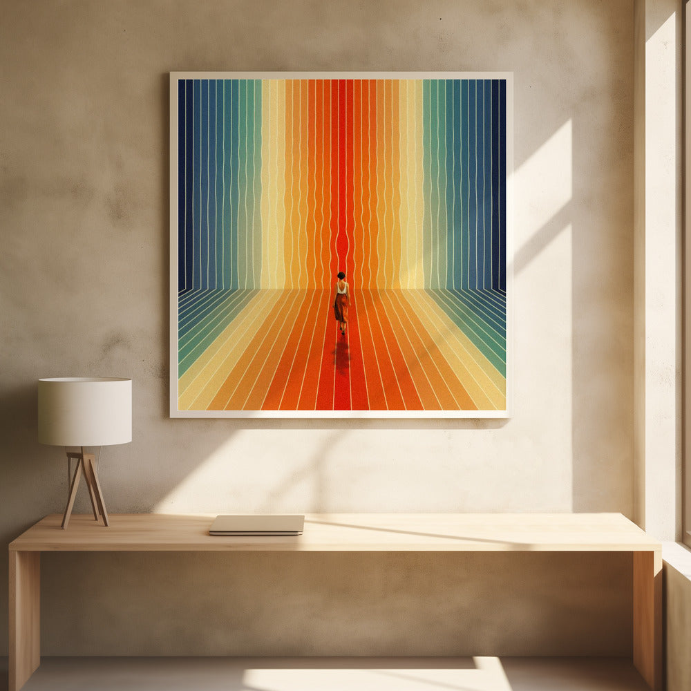 Here I Come - Poster / Art Print - interiör