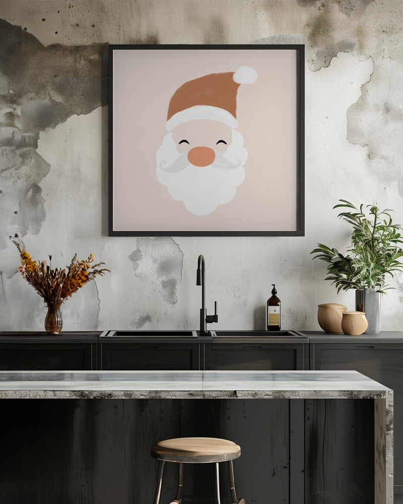 Santa - Poster / Art Print - interiör