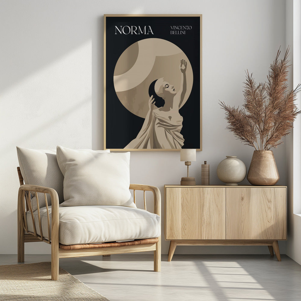 Norma - Poster / Art Print - interiör
