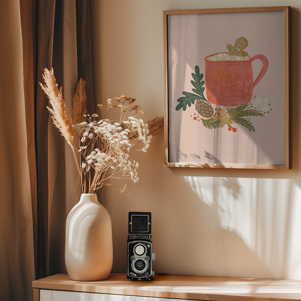 Hot Chocolate - Poster / Art Print - interiör
