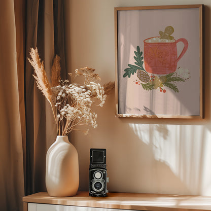 Hot Chocolate - Poster / Art Print - interiör