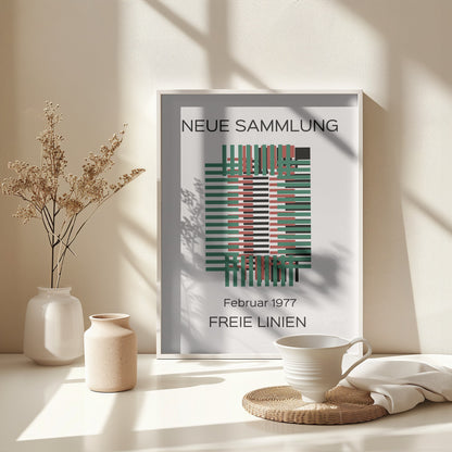 Neue Sammlung no. 01 - Poster / Art Print - interiör