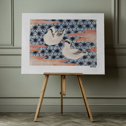 Birds From Album of Sketches (1814) - Poster / Art Print - interiör