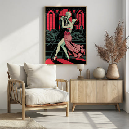 A Dance With Death - Poster / Art Print - interiör