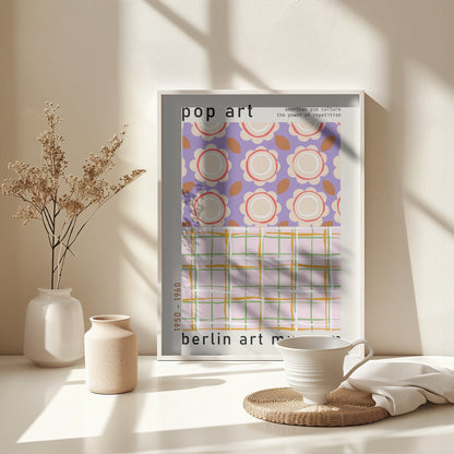 Berlin Art Museum Pop Art - Poster / Art Print - interiör