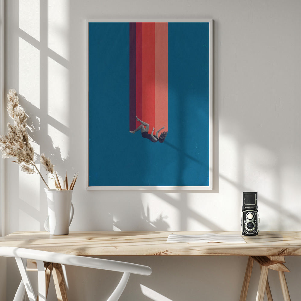 Fall In Love - Poster / Art Print - interiör