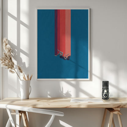 Fall In Love - Poster / Art Print - interiör