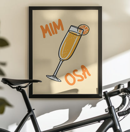 Mimosa No 4 1 - Poster / Art Print - interiör