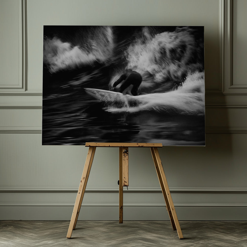 Surf 10 - Poster / Art Print - interiör