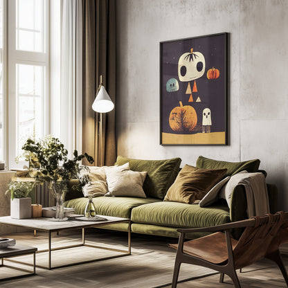 Whimsical Hauntings - Poster / Art Print - interiör