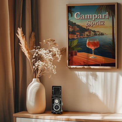 Campari Spritz - Poster / Art Print - interiör