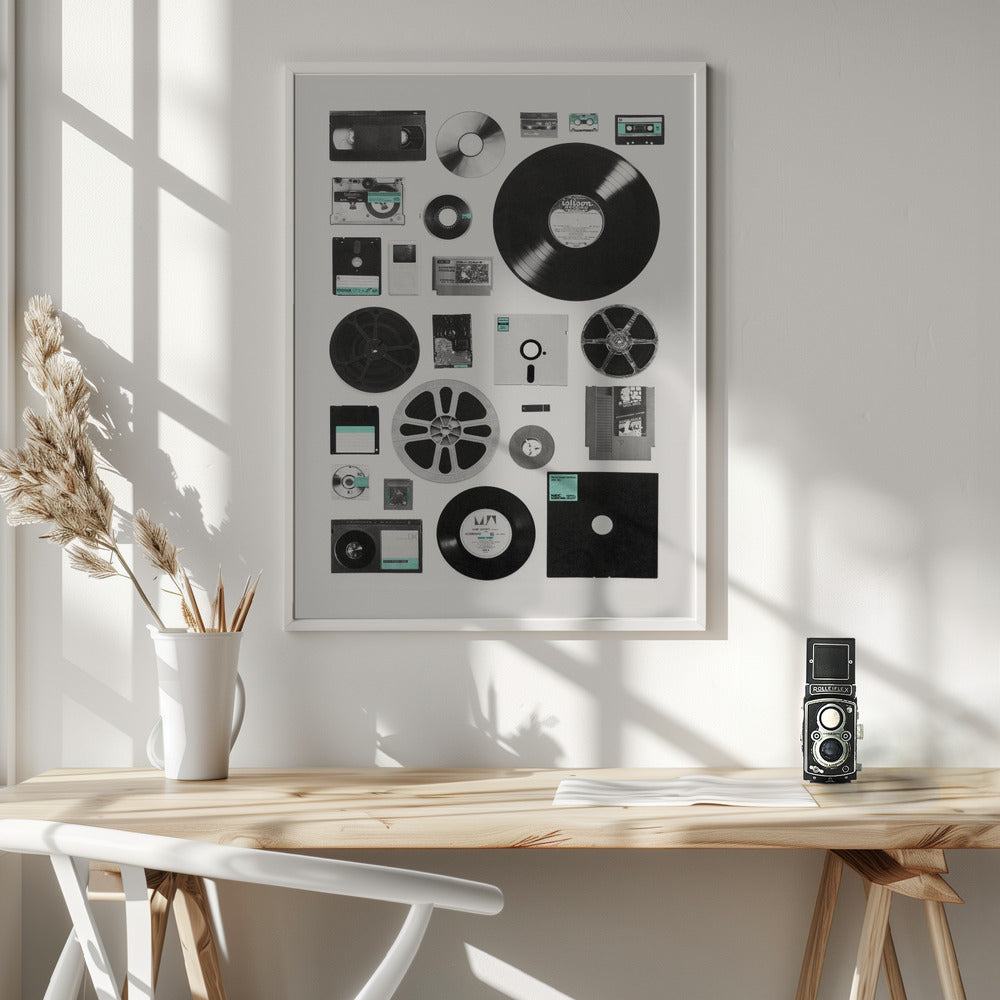 Data - Poster / Art Print - interiör