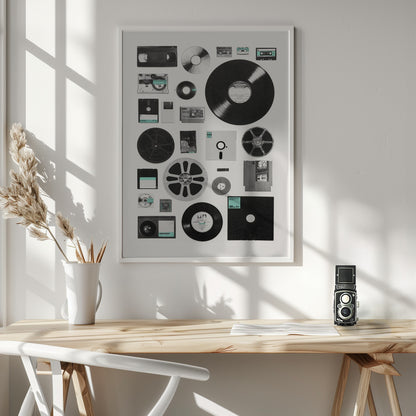 Data - Poster / Art Print - interiör