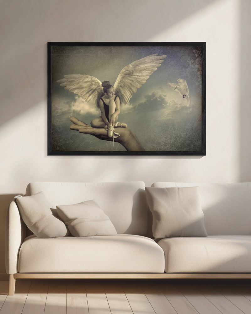Spread your wings - Poster / Art Print - interiör
