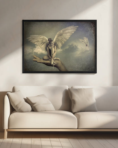 Spread your wings - Poster / Art Print - interiör