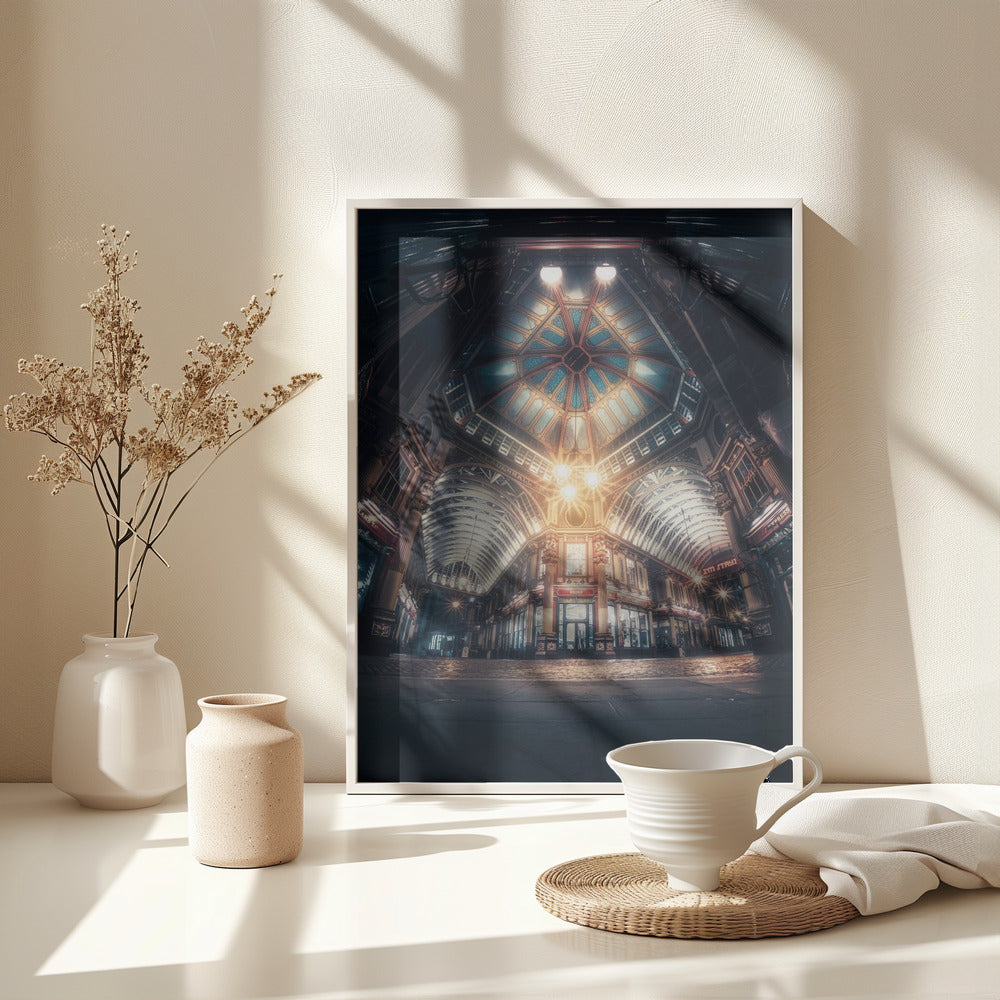 Late hour - Poster / Art Print - interiör