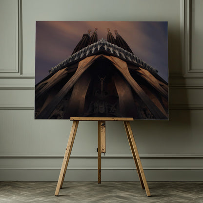Sagrada Familia - Poster / Art Print - interiör