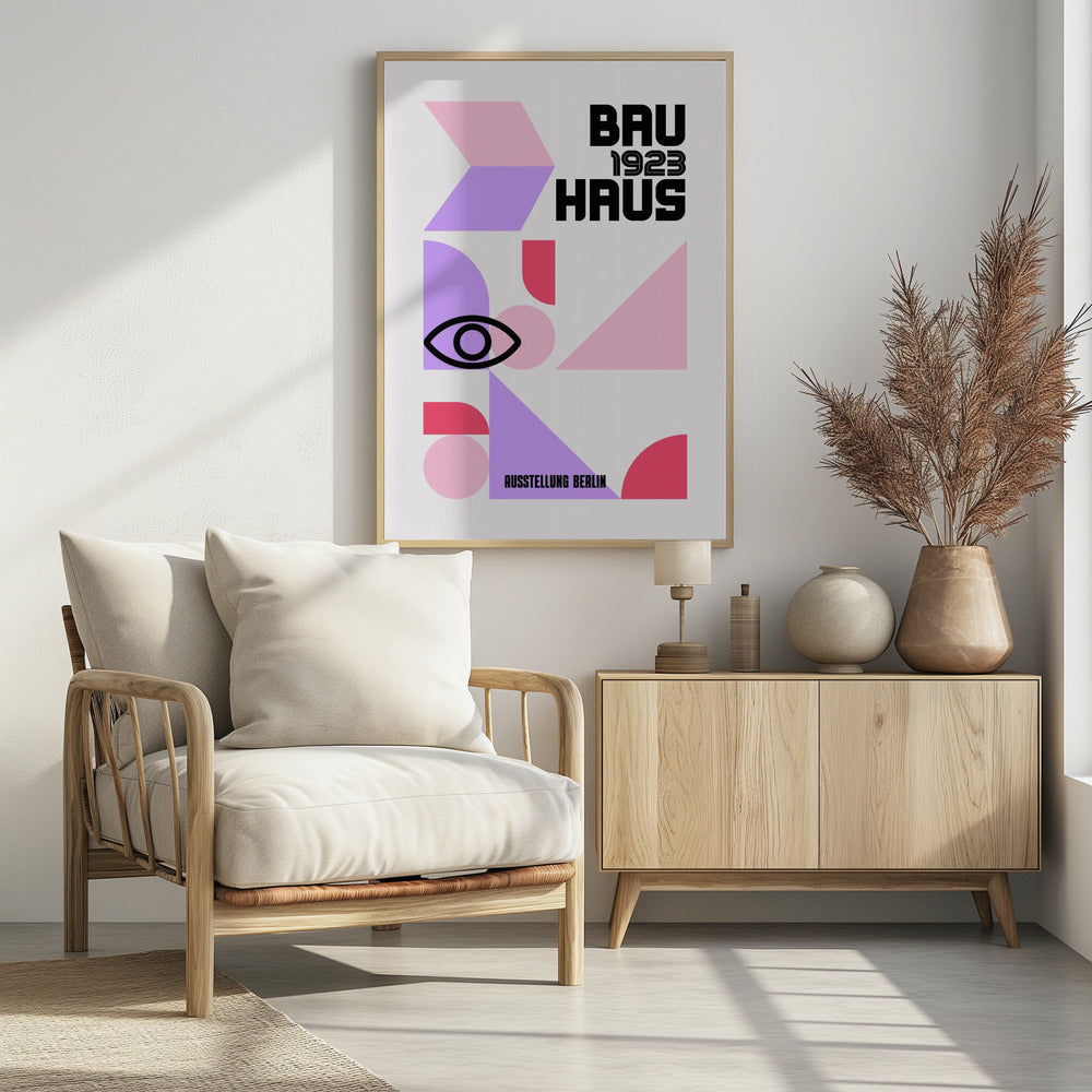 Bauhaus 1923 - Poster / Art Print - interiör