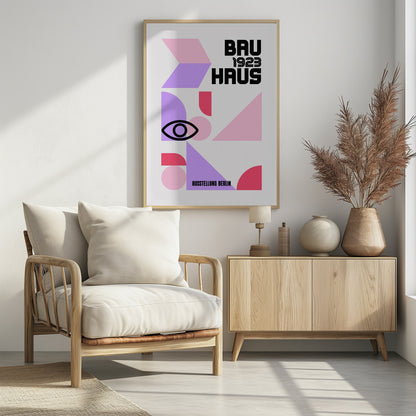 Bauhaus 1923 - Poster / Art Print - interiör
