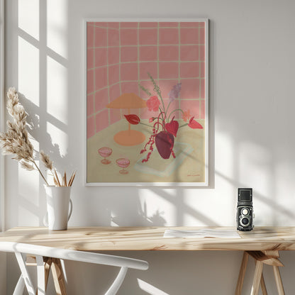 Bubbly - Poster / Art Print - interiör