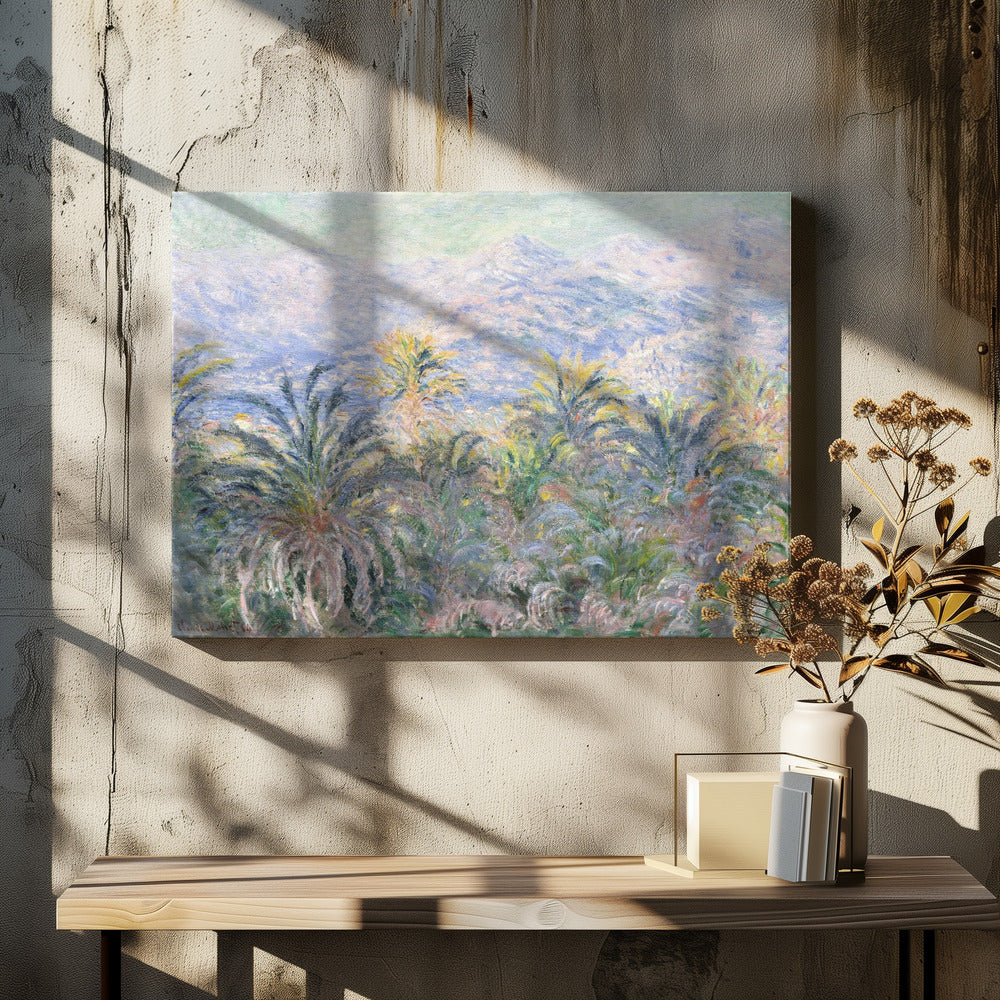 Palm Trees At Bordighera (1884) - Poster / Art Print - interiör