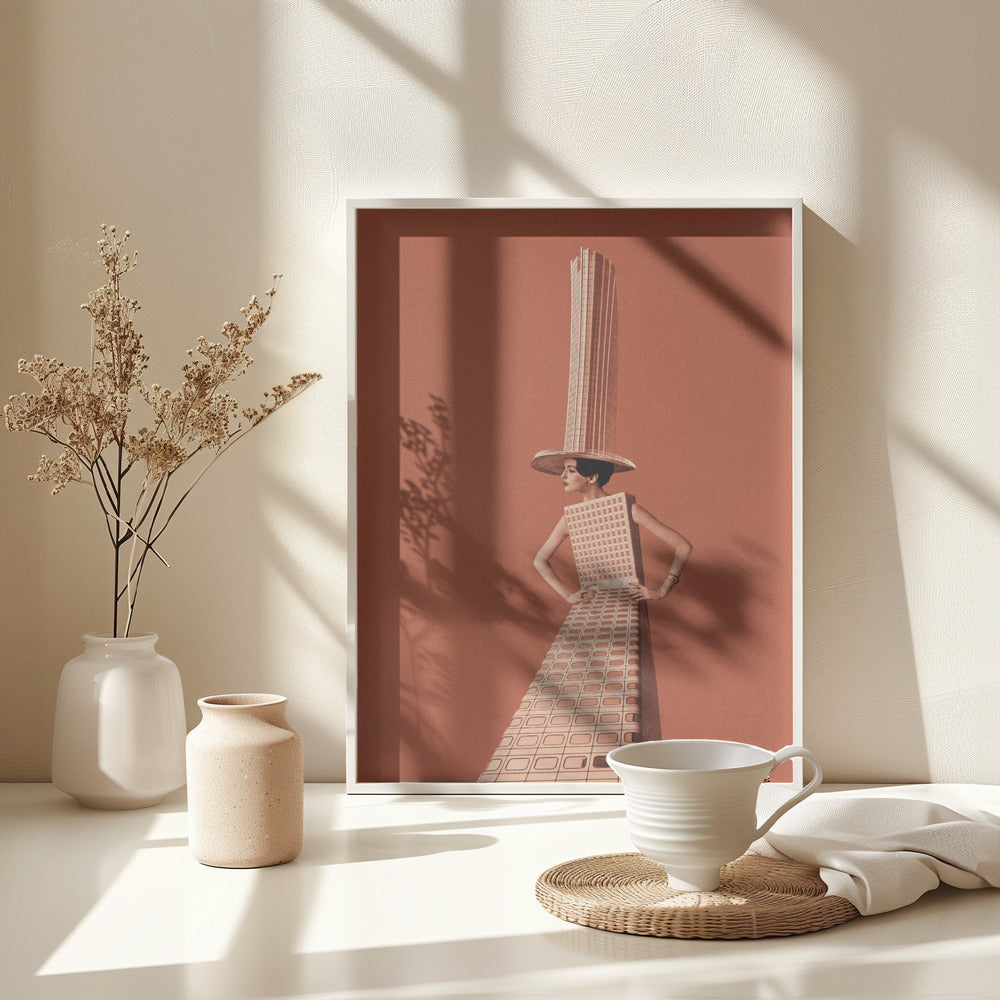 City girl - Poster / Art Print - interiör