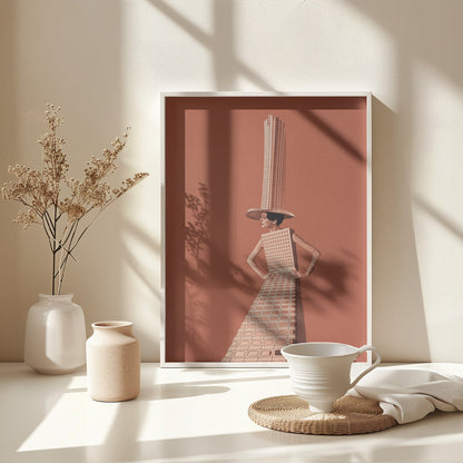 City girl - Poster / Art Print - interiör