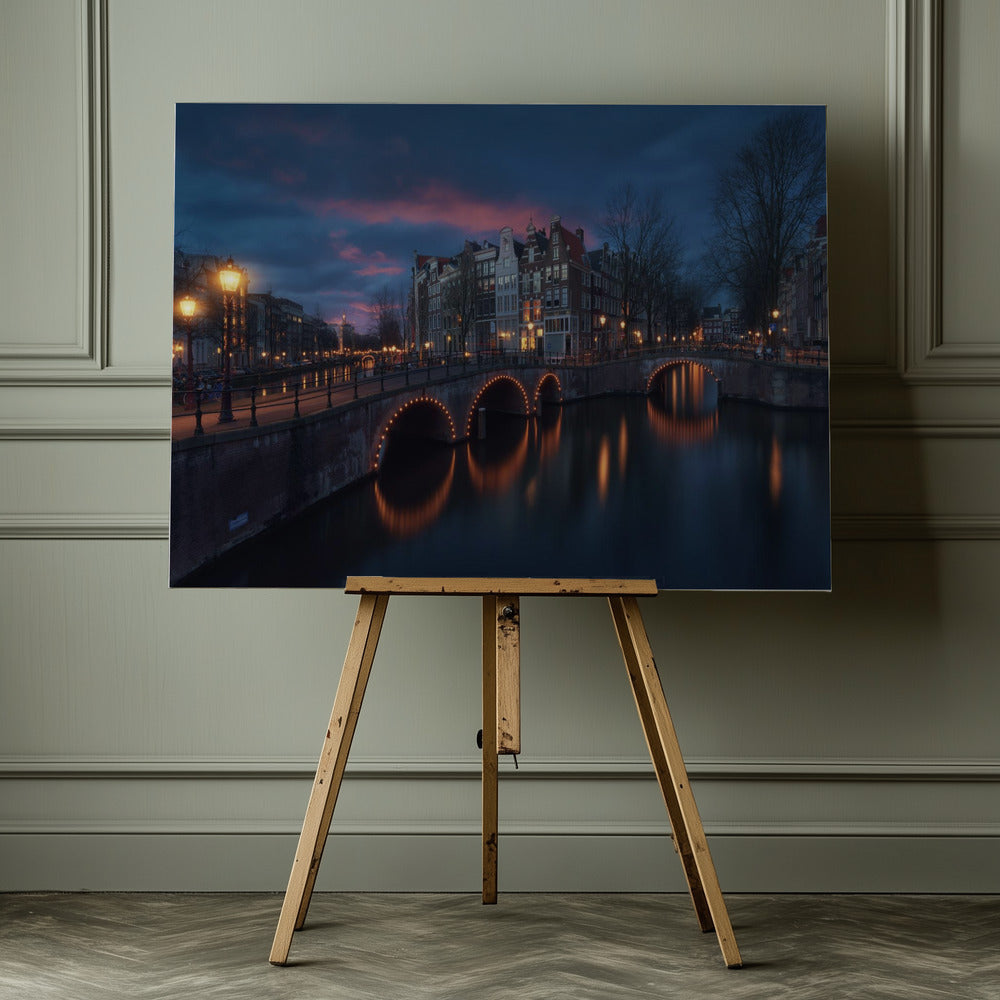 Keizersgracht - Poster / Art Print - interiör