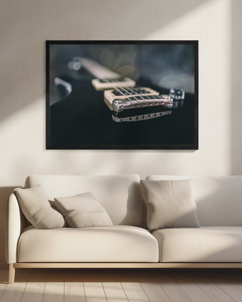 E-guitar - Poster / Art Print - interiör