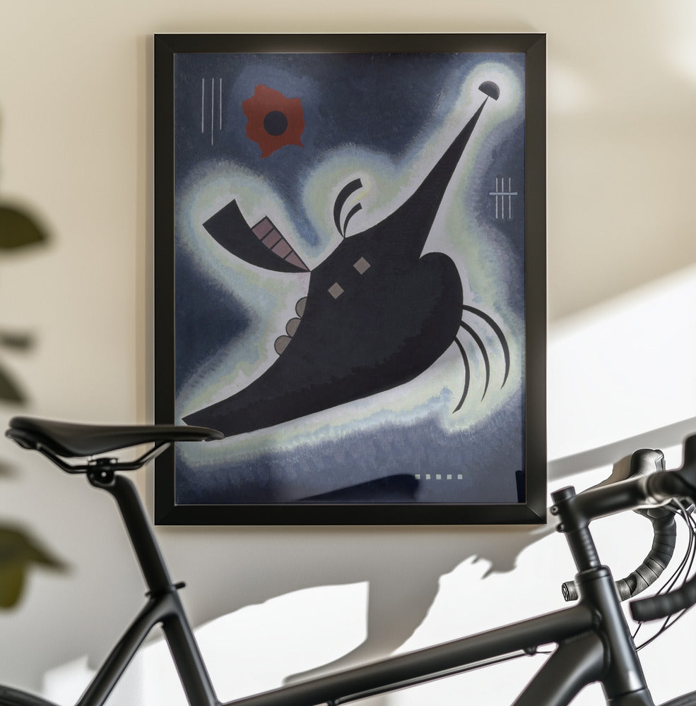 Pointed Black (1931) - Poster / Art Print - interiör