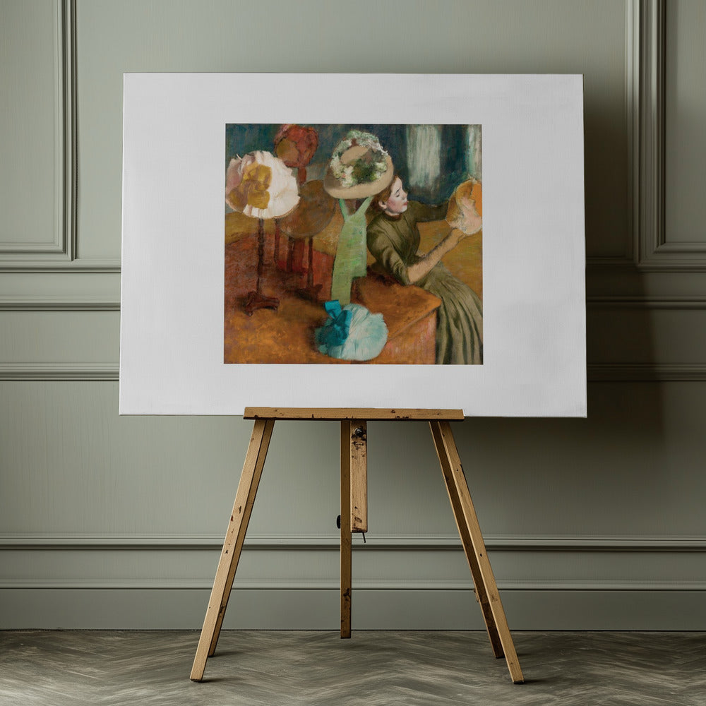 The Millinery Shop - Poster / Art Print - interiör