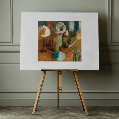 The Millinery Shop - Poster / Art Print - interiör