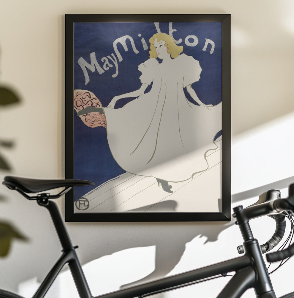 May Milton Poster(1895) - Poster / Art Print - interiör