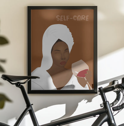Self-Care - Poster / Art Print - interiör